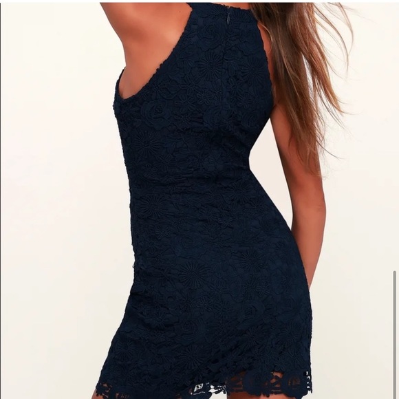 Lulus Love Poem Lace Mini Dress - Picture 3 of 9